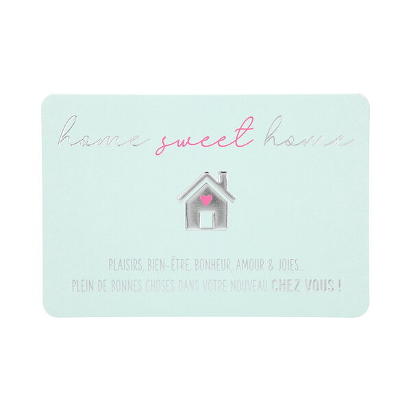 Carte de voeux - évènement - home sweat home nouveau chez vous