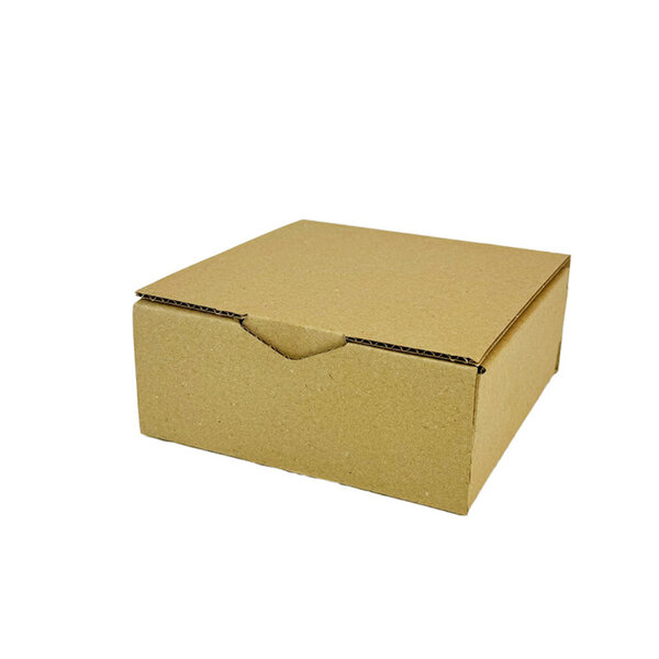 Lot de 10 Boîtes postales d’expédition carton 150x150x60. Coloris Marron