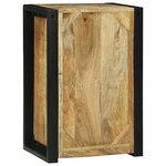 vidaXL Cabinet de Salle de Bain Marron Bois de manguier massif