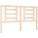 vidaXL Cadre de lit sans matelas bois massif