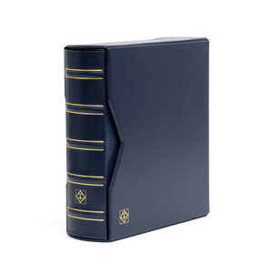 Album pour ranger 200 lettres FDC au format C6. Couleur - Bleu