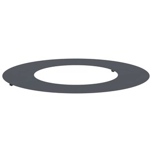 vidaXL adapté pour anneau d'arbre plat Anthracite Ø40 / 70 cm Acier