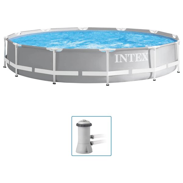Intex Ensemble de piscine Prism Frame Premium 366x76 cm
