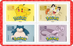 Carnet de 12 timbres - Pokémon - Lettre verte