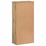 vidaXL Bibliothèque chêne artisanal 50x25x105 cm bois d'ingénierie