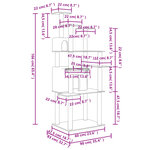 vidaXL Arbre à chat avec griffoirs en sisal Crème 166 cm