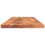 vidaXL Dessus de table 140x60x3 8cm rectangulaire bois massif d'acacia