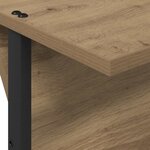 vidaXL Étagère à magazines Chêne artisanal 68 x 40 x 123 5 cm