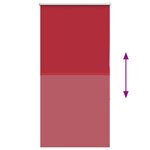 vidaXL Store enrouleur occultant rouge largeur du tissu 65 7 cm