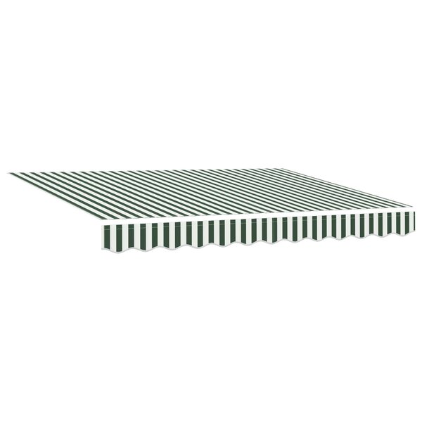 vidaXL Auvent Rétractable Vert 250 x 200 cm tissu