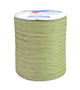 Le raphia kraftel  rayon-raffia 100-m-bobine olive