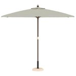 vidaXL Pied de parasol Jaune et Noir 45 x 45 x 40 cm Béton et Métal