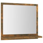 Miroir de bain 40 x 10 5 x 37 cm bois d'ingénierie chêne fumé 02_0006893