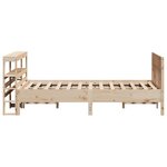 vidaXL Cadre de lit sans matelas 160x200 cm bois massif de pin
