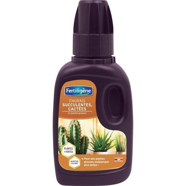 FERTILIGENE Engrais Cactees et Succulentes - 250 ml