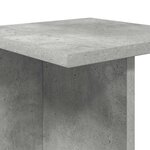 vidaXL Support de Plante 2 pièces Gris béton 25 x 25 5 x 80 5 cm