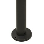 vidaXL Pergola avec toit rétractable anthracite 3x3 m acier 180 g/m²