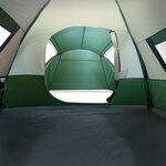 vidaXL Tente familiale à dôme 6 personnes vert imperméable