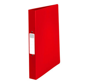Classeur 2 anneaux 30 mm polypropylène Opaque rigide - A4 maxi rouge x 10 EXACOMPTA