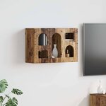 vidaXL Armoire suspendue Bois ancien 60 x 20 x 40 cm Bois d'ingénierie