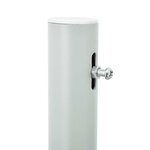 vidaXL Auvent latéral rétractable de patio 140x500 cm Gris