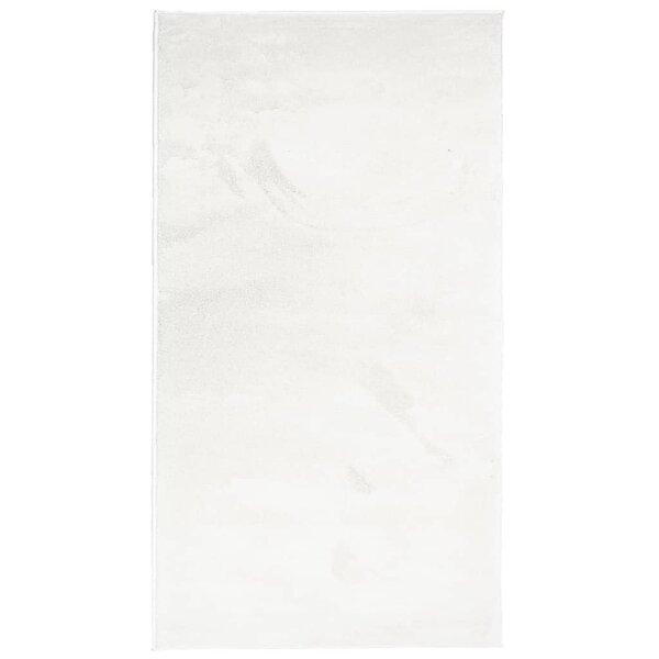 vidaXL Tapis OVIEDO à poils courts crème 80x150 cm
