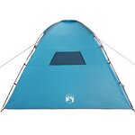 vidaXL Tente de camping 8 personnes bleu imperméable