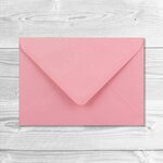 Carte Félicitations Naissance ou Adoption Bébé Fille Enveloppe Rose 12x17 5cm