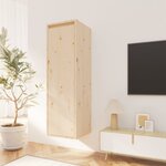 vidaXL Armoire murale 30x30x100 cm Bois de pin massif