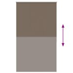 Store enrouleur occultant 120 x 175 cm marron