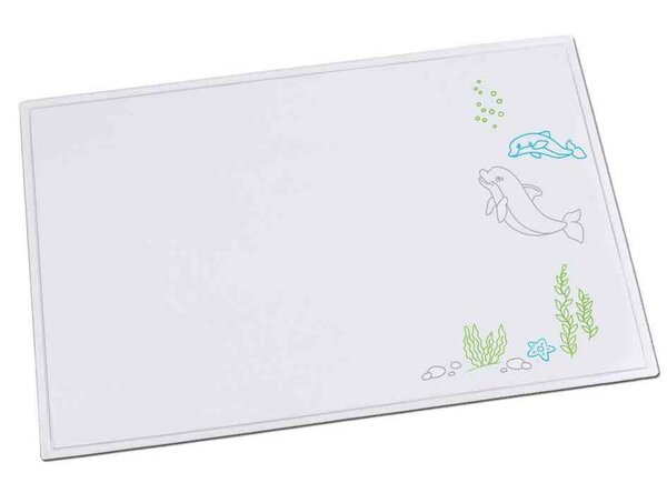 Sous-main DURELLA EMOTION 40 x 53 cm motif: dauphin LÄUFER