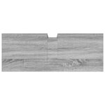 vidaXL Armoire lavabo de salle de bain sonoma gris 80x30x60 cm
