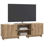 vidaXL Meuble TV Chêne Artisanal 150 x 31 x 50 cm Bois d’ingénierie