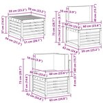 vidaXL Ensemble de canapés d'extérieur 8 pc Blanc et crème Polyester