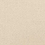 vidaXL Cadre de lit avec tête de lit sans matelas crème 80x200cm tissu