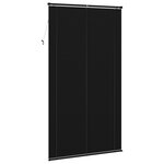 vidaXL Store Vénitien Réglable Noir 213 x 120 cm PVC