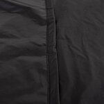 vidaXL Housse de salon de jardin rond noir Ø 244x71 cm oxford 420D