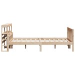 vidaXL Cadre de lit sans matelas 120x190 cm bois de pin massif