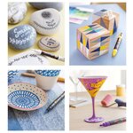 Marqueurs Posca PC1MR Pointe calibrée extra-fine Basic 8 pièces