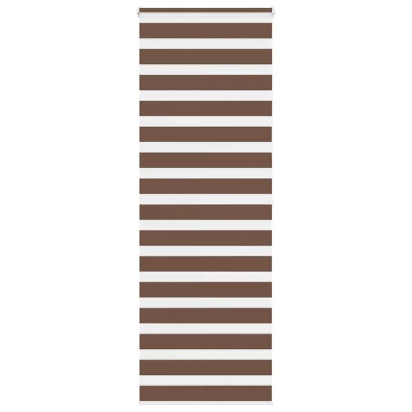 vidaXL Store zèbre marron 70x200 cm largeur du tissu 65 9 cm polyester