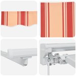 vidaXL Cadre d'auvent Multicolore 300 x 200 cm