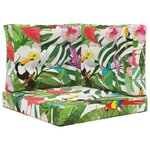 vidaXL Coussin de canapé d'extérieur Polyester coloré 60 x 60 cm