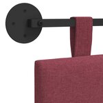 vidaXL Tête de lit suspendue Tissu