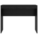 vidaXL Bureau Chêne noir 100 x 40 x 76 cm