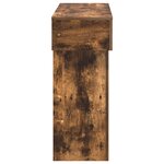 vidaXL Chêne Fumé 101 x 30 x 74 cm