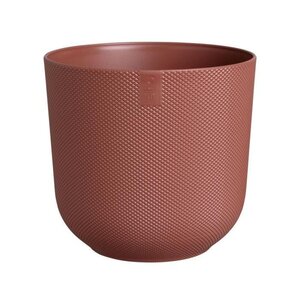 Pot de fleur Jazz Rond - Rouge Ø 26 x hauteur 24 cm - Intérieur 100 recyclé