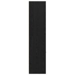 vidaXL Cabinet d'apothicaire Chêne noir 30x41x174 5 cm Bois d'ingénierie