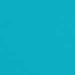 vidaXL Coussins de chaise lot de 2 turquoise 50x50x7 cm tissu oxford