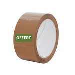 Pack and Move - Lot 30 cartons déménagement stockage standard - 60 x 30 x 30 cm - Poignées renforcées - 1 adhésif offert