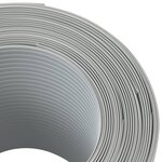 vidaXL Brises-vues de jardin 10 Pièces gris clair 252 5x19 cm PVC
